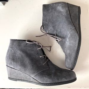 Björndal Rachel Wedge Heel Chukka Bootie Shoes